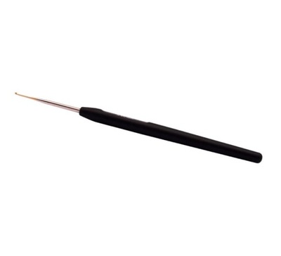 Szydełko KnitPro z czarną raczką - rozmiar 0,5 mm