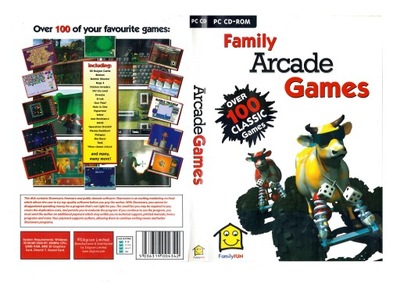 Gra zręcznościowa ARCADE GAMES PC CD-ROM