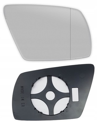 Вкладыш зеркало audi a6 c5 c6 allroad asf+pl правое фото №1