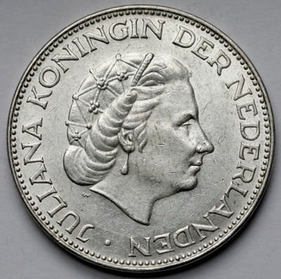 1512. Niderlandy, 2 i 1/2 guldena 1963