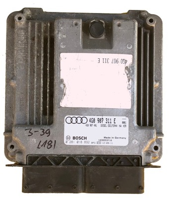 ECU AUDI A6 A7 0281018892 4G0907311E DOPISZĘ