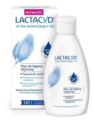 Lactacyd 40+ płyn do higieny intymnej 200ml