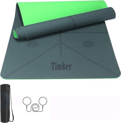 Mata do ćwiczeń Timker 183 cm x 61cm yoga pilates