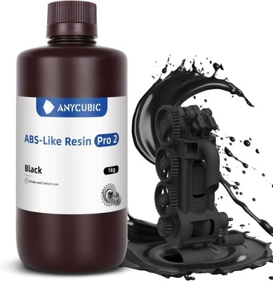 Żywica UV Anycubic ABS-Like Resin Pro 2 Black Czarny 1l 1kg