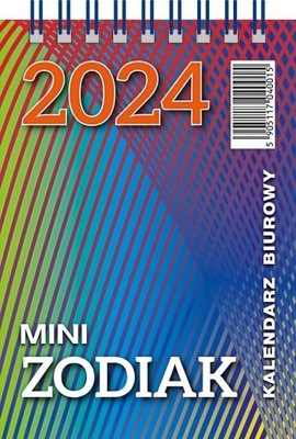 KALENDARZ 2024 BIUROWY MINI ZODIAK