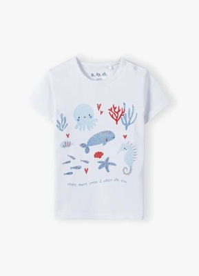 5.10.15 koszulka niemowlęca t-shirt 62 cm 0-3 m-ce