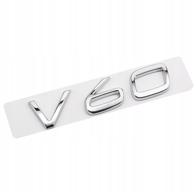 EMBLEMA INSIGNIA V60 VOLVO-SREBRNY  