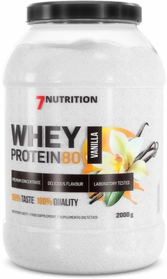 7nutrition Whey Protein 80 białko WPC 2kg Wanilia