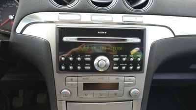 FORD C-MAX MK1 FOCUS MK2 FIESTA MK6 FUSION RADIO SONY MP3 AUX 2005 YEAR CODE  