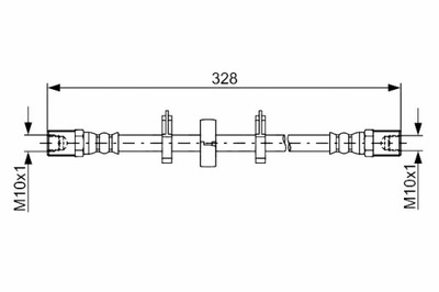 BOSCH LAIDAS STABDŽIŲ ELASTINGAS PRIEK. L/P IVECO DAILY IV DAILY V 