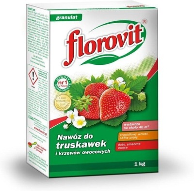 Nawóz do Truskawek i Krzewów Owoc 1kg Florovit