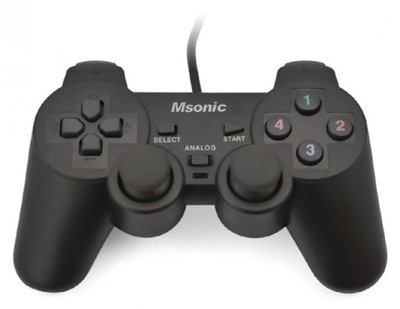 Gamepad Msonic MN3329BK PC, PS3 i wyżej OUTLET