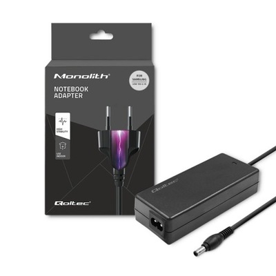 Qoltec Zasilacz do Samsung 40W | 19V | 2.1A | 5.5*3.0+pin | +kabel