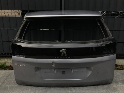 PEUGEOT 3008 II KLAPA POKRYWA BAGAŻNIKA TYŁ 2017-