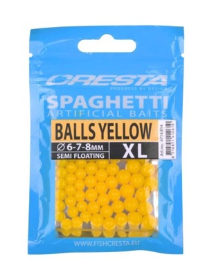 Sztuczna ikra Cresta Spaghetti Balls XL Yellow