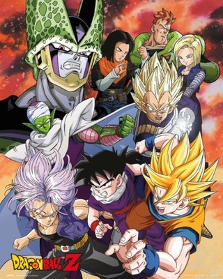 Dragon Ball Z Saga - plakat 40x50 cm