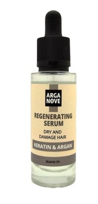 Serum keratynowe do włosów 30ml ArgaNove regenerating serum