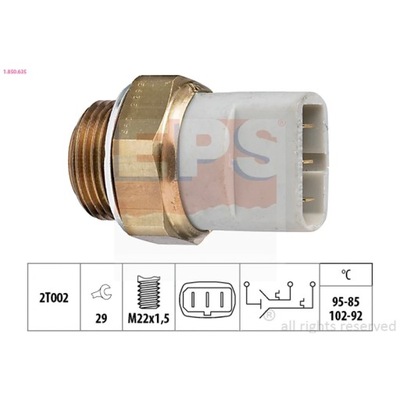 ПЕРЕКЛЮЧАТЕЛЬ TERMICZNY, ВЕНТИЛЯТОР РАДИАТОРА EPS 1.850.635 фото