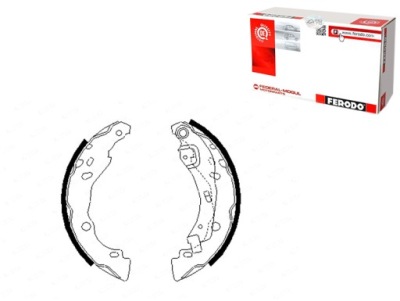 Ferodo fsb642 набір колодка гальмівних фото №1