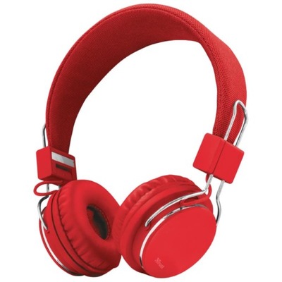 Ziva - Słuchawki nauszne (czerwony)