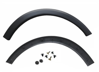 Opel corsa c combo молдинг накладка крила pr le фото №1