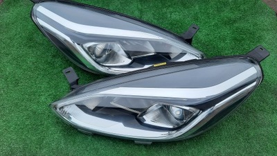 Ford fiesta mk8 лінза+ led лампи передні фото №1