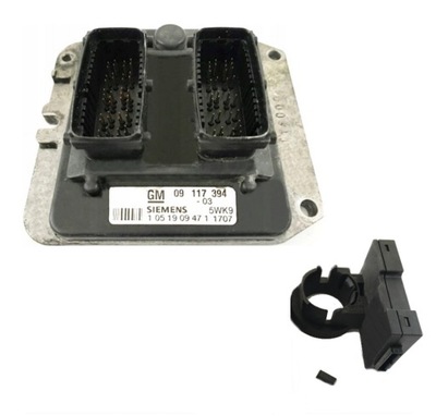 КОМПЛЕКТ ECU OPEL ASTRA 1.8 Z18XE1 09117394 5WK9