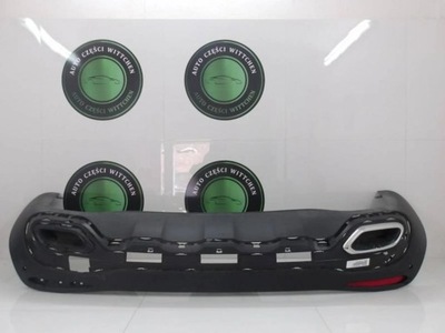 Mercedes glc w254 спойлер накладка бампер задня фото №1