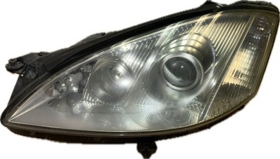Лампа передняя перед левая bi-xenon mercedes w221 фото №1