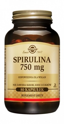 Spirulina Solgar kapsułki 80 szt.