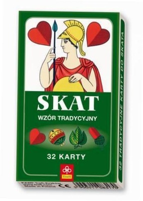 Karty - SKAT - wzór tradycyjny TREFL