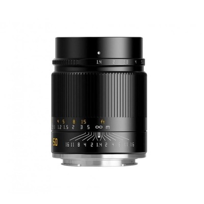 Obiektyw TTArtisan 50mm F1.4 Nikon Z czarny