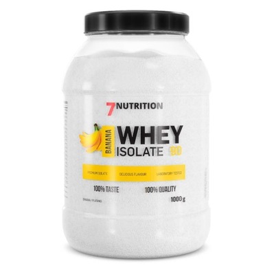 WHEY ISOLATE 90 1KG BANAN - 7NUTRITION