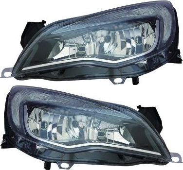 REJILLAS FAROS OPEL ASTRA J P10 '09- JUEGO DEPO  