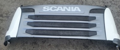 Капот решётка  решётка радиатора облицовка угол streamline scania r 2162652 2162652 фото №1