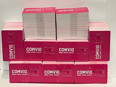 Comviq SE Starter Szwecja SIM Card SMS OTP Code