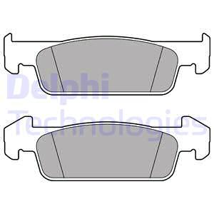 DELPHI LP2663 КОЛОДКИ ГАЛЬМІВНІ