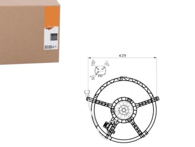 Вентилятор радиатора mini countryman paceman 06-10 фото №1