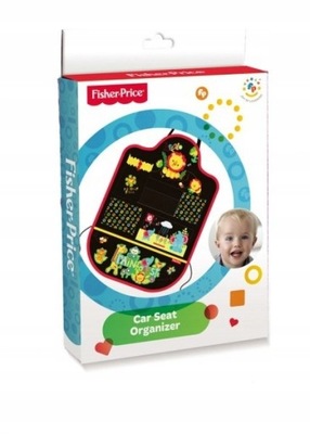 Organizer samochodowy Fisher Price Bam Bam czarny