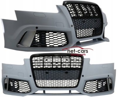 Бампер перед audi a6 c6 4f 04-11 образец rs6 s6 фото №1