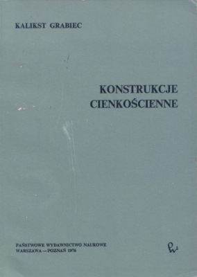 KONSTRUKCJE CIENKOŚCIENNE - przekrycie zbiorniki