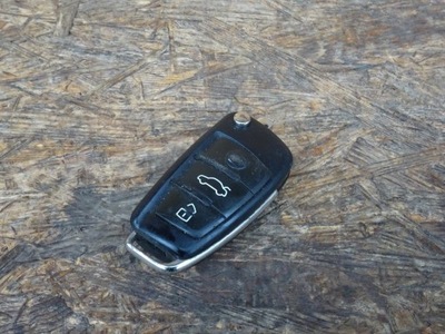 AUDI A3 8P Q3 8U LLAVE CONTROL REMOTO ORIGINAL OEM 8P0837220D  