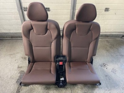 Volvo xc90 ii сиденья iii ряд 32248085 maroon brown фото №1