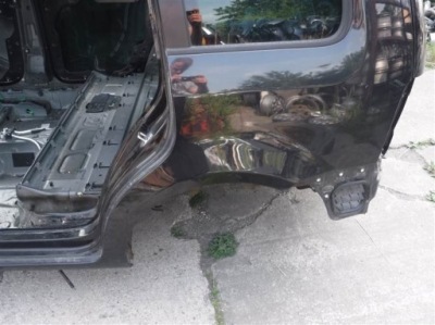 Крыло левый задний четверть vw touran i lc9z фото №1