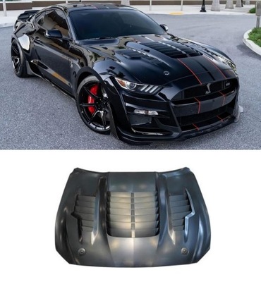 Ford mustang 15 - 17 капот крышка двигателя фото №1