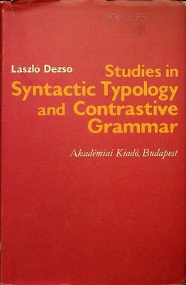 Studies in syntactic Typology and Contrastive