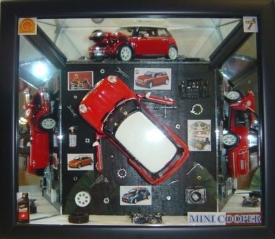 SUPER MODEL ! DIORAMA SAMOCHODU NEW MINI COOPER