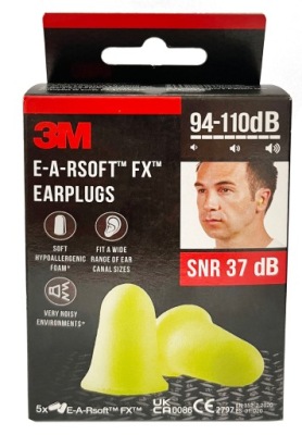 3M Zatyczki do uszu EARSoftFX, 5 par