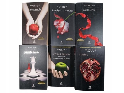 Zmierzch 1-4 + Życie i Śmierć + Słońce w Mroku / Stephenie Meyer