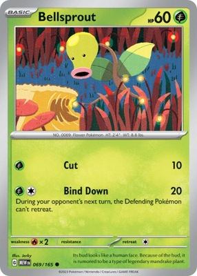 Bellsprout |069/165|MEW|151| Common